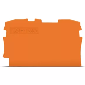   Placă terminală și de distribuție Wago cu grosimea de 0,7 mm, de culoare portocaliu (2000-1292)