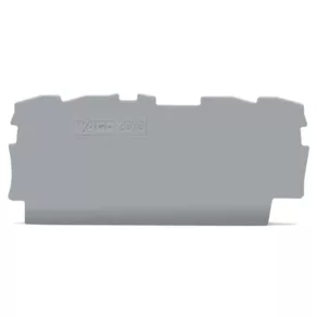   Foaie de răspuns și terminale Wago, grosime 0,7 mm, gri (2000-1491)