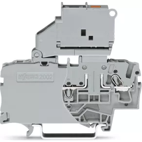   Clemă de legătură cu siguranță Wago TOPJOB_S 0,25–2,5 mm², gri (2002-1611/1000-541)