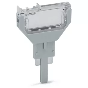   Modul Wago gol, de tip plug-in, pentru montare proprie, lățime 5,2 mm, 2 poli, gri (2002-800)