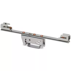   Banda terminală Wago pentru bare colectoare Cu 10 mm x 3 mm, cu două fețe, dreaptă, gri (790-310)