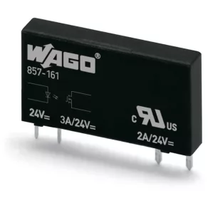  Relee cu semiconductori Wago, cuplabile, optocuplor înlocuibil 24 VCC (857-164)