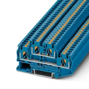   Conector cu două rânduri de pini – PTTB 4BU, albastru, Phoenix Contact, 3211793