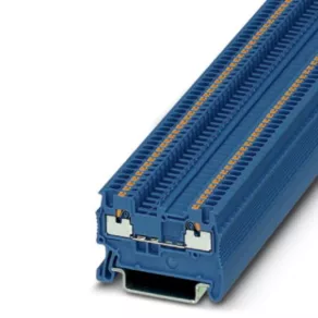   Conector de șină   1,5 mm² albastru PT 1,5/S BU 3208126 Phoenix Contact