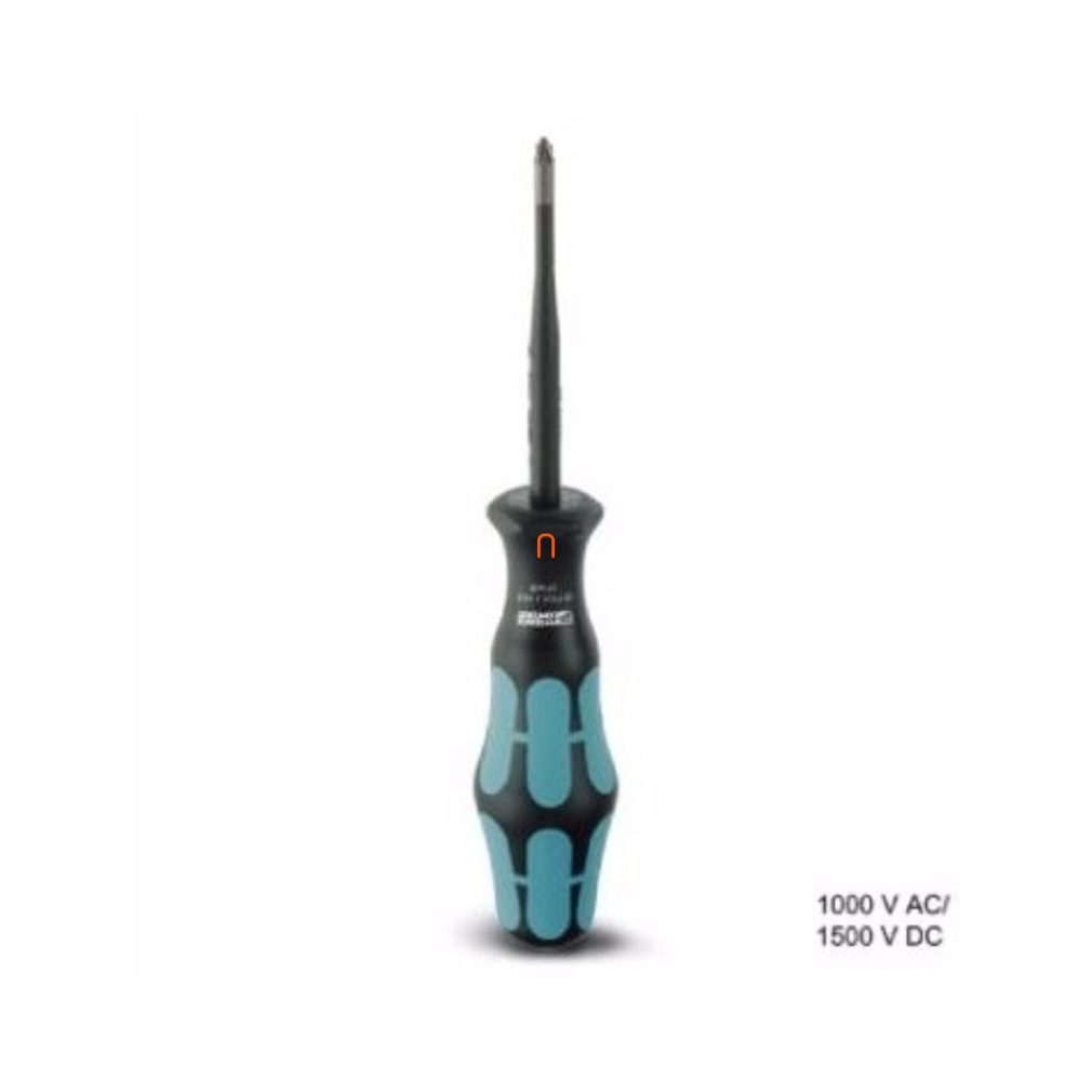 Șurubelniță cu cap cruciform, pentru instalare PZ 1x80mm izolație VDE 1000V SF-PZSL 1-80 S-VDE, Phoenix Contact, 1212699