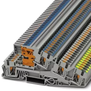   Clemă de instalare cu izolație de protecție 02-6 mm² PTI 4-PE/L/NT, Phoenix Contact, 3214047