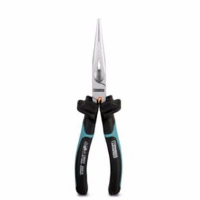   P. C. Clește cu vârf ascuțit și muchie tăietoare, suprafață de prindere zimțată, VDE, UNIFOX-P VDE_DB 1212810 Testat la 1000 V c.a./1500 V c.c.