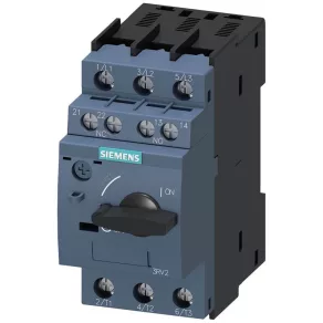   Dispozitiv de protecție pentru motor Siemens 3RV2021-0KA15, 0,9 - 1,25 A, 1NO+1NC, S0, cu prindere prin șuruburi
