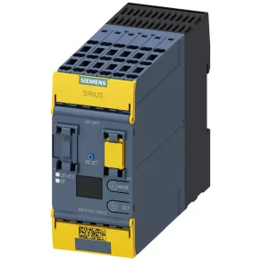   Relé de siguranță Siemens 3SK2122-2AA10, unitate de bază, 20 F-DI, 4 F-DQ, 2 DQ, 24 V c.a./c.c., cu arc