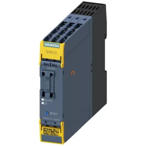   Relé de siguranță Siemens 3SK2112-1AA10, unitate de bază, 10 F-DI, 2 F-DQ, 1 DQ, 24 V c.a./c.c., cu fixare prin șuruburi