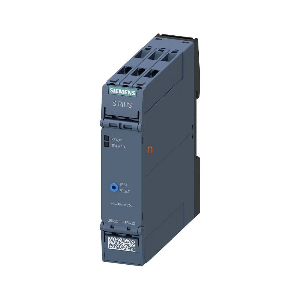 Siemens 3RN2011-1BW30 releu de protecție a motorului cu termistor, 2CO, 24-240 V c.a./c.c., resetare manuală/externă