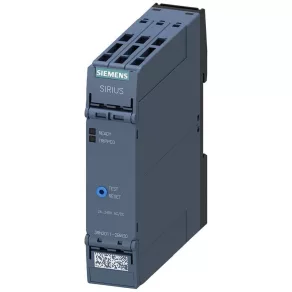   Relé de protecție a motorului cu termistor Siemens 3RN2011-2BW30, 2CO, 24-240 V c.a./c.c., resetare manuală/externă, cu arc