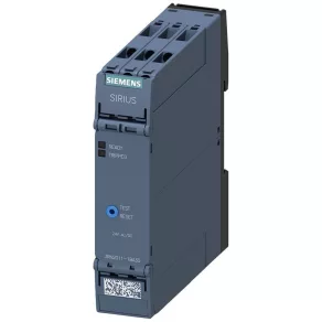   Relé de protecție a motorului cu termistor Siemens 3RN2011-1BA30, 2CO, 24 V c.a./c.c., resetare manuală / externă
