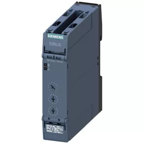   Temporizator Siemens 3RP2505-1RW30 cu LED, 13 funcții, 7 intervale de timp (0,05 s – 100 h), 12–240 V c.a./c.c., 2 contacte de comutare