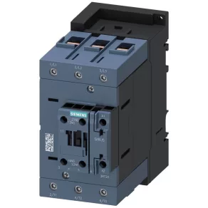   Contactor Siemens 3RT2047-1AP00, 55 kW/110 A, 230 V c.a., 1 NO + 1 NC, S3, cu prindere prin șuruburi