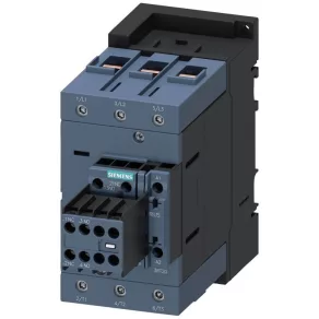   Contactor magnetic Siemens 3RT2046-1AL24, 45 kW/90 A, 230 V c.a. 50/60 Hz, 2 NO + 2 NC, S3, cu șuruburi