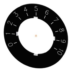   Potențiometru Siemens 3SU1900-0BG16-0SA0 cu scală de diviziune 0-10 pentru Sirius