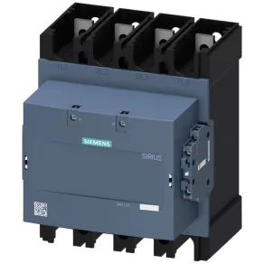   Contactor Siemens 3RT1373-6AP36, 4P 400 A (AC1), 2NO+2NC, 100–250 V c.a./c.c., S12, cu șuruburi