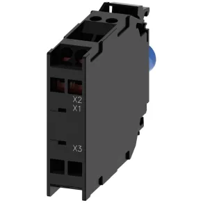   Modul LED Siemens 3SU1401-1BB24-3AA0, roșu/galben/verde, 24 V c.a./c.c., pentru panou frontal, cu fixare cu arc Sirius