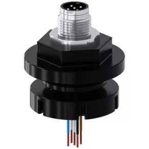   Siemens 3SU1900-0JK10-0AA0 Conector de montare încastrat M12 5P, din plastic, M20/M25