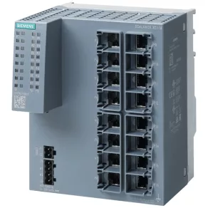   Siemens 6GK5116-0BA00-2AC2 SCALANCE XC116, switch IE neadministrat, 16 porturi RJ45 de 10/100 Mbit/s