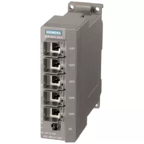   Siemens 6GK5005-0BA10-1AA3 SCALANCE X005, switch IE neadministrat, 5 porturi RJ45 de 10/100 Mbit/s, -40 °C...+75 °C