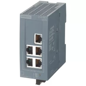   Siemens 6GK5005-0GA10-1AB2 SCALANCE XB005G, switch IE neadministrat, 5 porturi RJ45 de 10/100/1000 Mbit/s