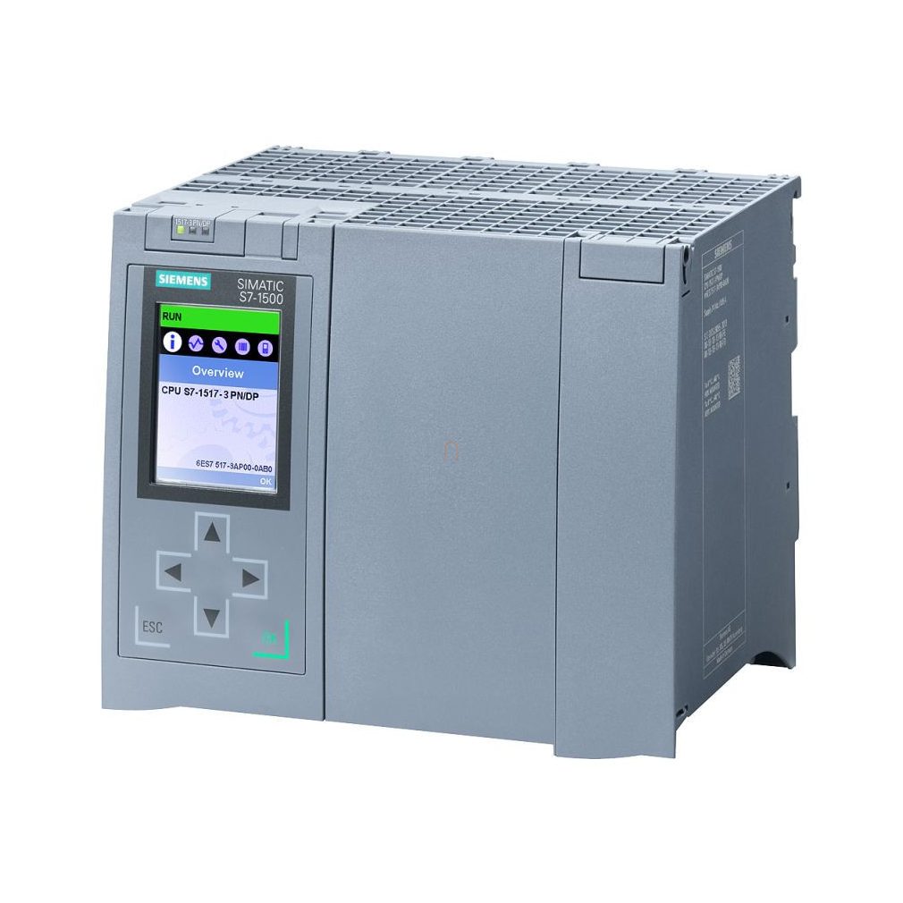 Siemens 6ES7517-3AP00-0AB0 CPU 1517-3 PN/DP, memorie de lucru 2 MB/memorie de date 8 MB, interfață PROFINET IO IRT, interfață PROFINET/PROFIBUS