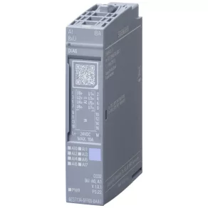   Siemens 6ES7134-6FF00-0AA1 ET200SP AI 8XU BASIC standard, tip BU A0, A1, cod de culoare CC02
