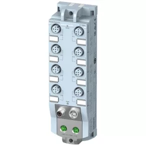   Siemens 6ES7142-5AF00-0BA0 ET 200AL, DQ 8x 24 V DC/2 A, 8x M12, Degree of protection IP67