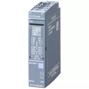   Siemens 6ES7134-6GB00-0BA1 ET200SP AI 2xI 2/4 fire standard, tip BU A0 sau A1, cod de culoare CC05, 16 biți