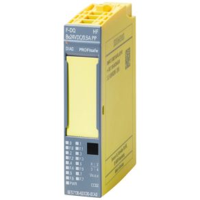   Siemens 6ES7136-6DC00-0CA0 ET200SP F-DQ 8x24 V CC Caracteristici avansate, comutare PP, tip BU A0, cod de culoare CC01