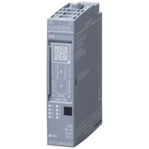   Siemens 6ES7132-6BF01-0BA0 ET200SP DQ 8x24 V CC/0,5 A Standard, BU tip A0, cod culoare CC02