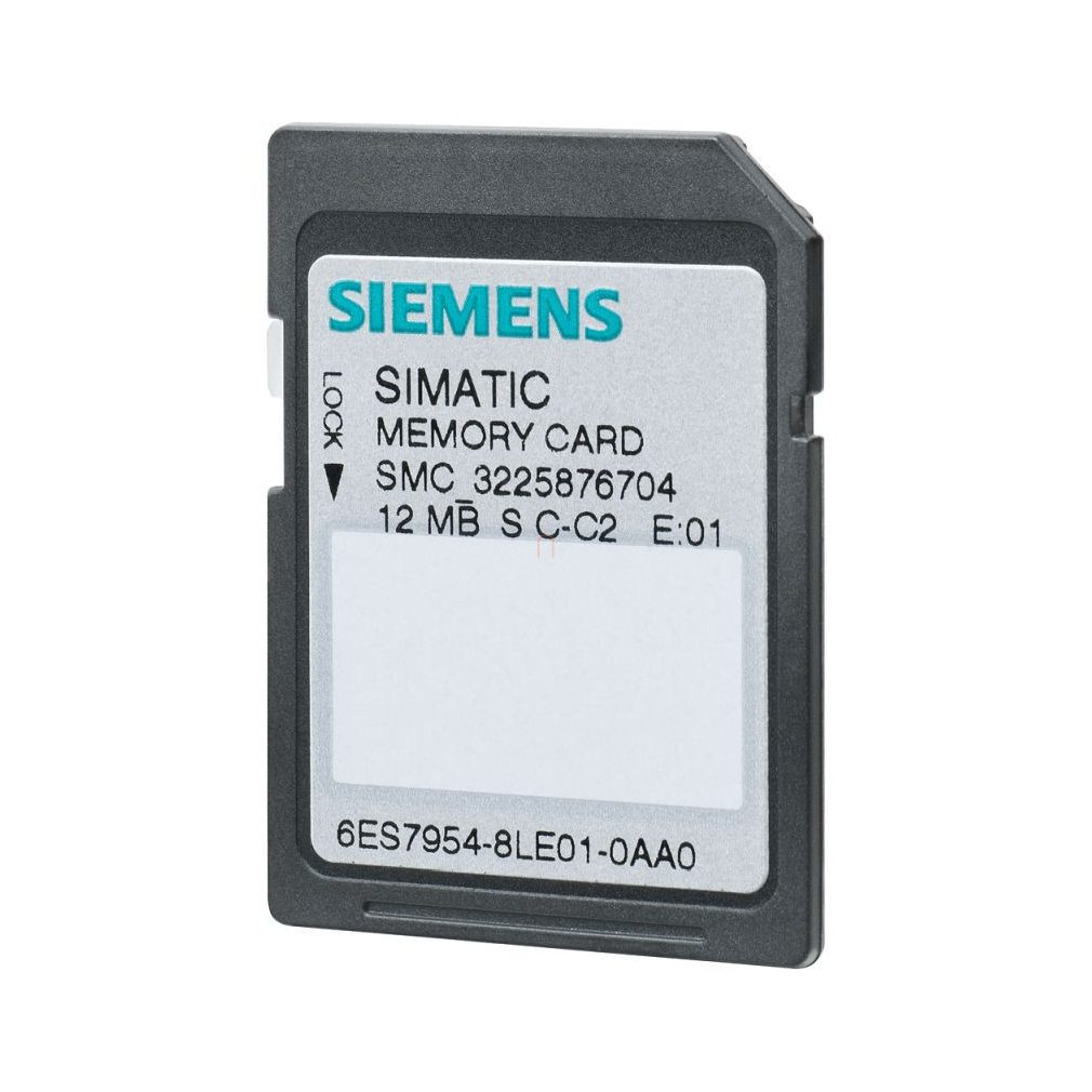 Siemens 6ES7954-8LE03-0AA0 card de memorie, 12 MB, pentru S7-1X00 CPU/SINAMICS, 3,3 V FLASH – În stoc!!!