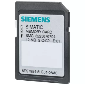   Card de memorie Siemens 6ES7954-8LE03-0AA0, 12 MB, pentru CPU/SINAMICS S7-1X00, 3,3 V FLASH