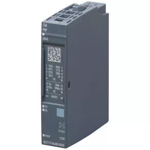   Siemens 6ES7137-6AA01-0BA0 ET200SP CM 1xPtP ST (ASCII, 3964R, USS, Modbus), modul de comunicații