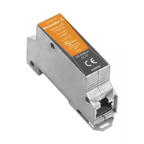   Fixare pe șină cu capse (șină TS), Protecție la supratensiune, 1 A VDATA CAT6 1348590000 Weidmüller