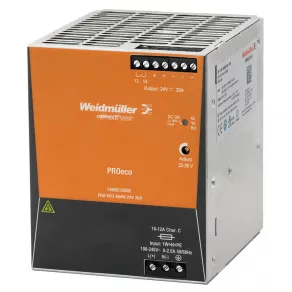  Sursă de alimentare PRO ECO 480 W, 24 V, 20 A, 1469510000, Weidmüller