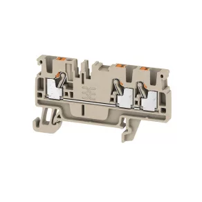   Conector de trecere A3C 2.5 (0,14-2,5 mm²), 800 V/24 A, bej 1521740000 Weidmüller