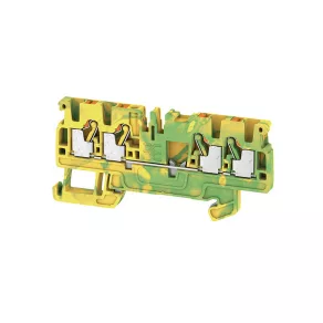   Bornă de împământare A4C 2,5 PE (0,14–2,5 mm²), 800 V, 1521540000 Weidmüller