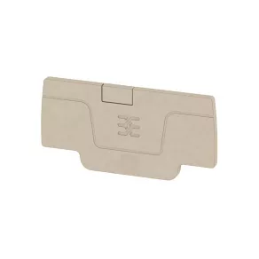   Capac pentru bornieră Pentru seria AEP 2C 1.5, bej, 1552600000 Weidmüller