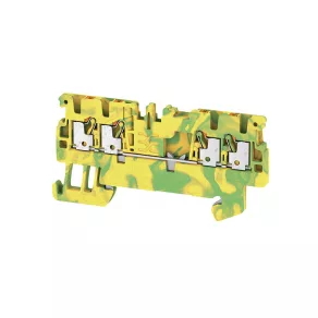   Bornă de împământare A4C 1,5 PE (0,14–1,5 mm²), 500 V, 1552660000 Weidmüller