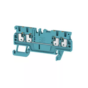   Conector de serie A4C 1.5 BL (0,14-1,5 mm²), 500 V/17,5 A, albastru, 1552700000 Weidmüller