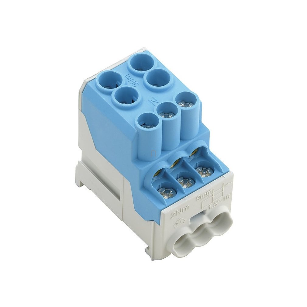 Conector pentru cablu principal 2X25/6X10mm2 albastru WPD 100, 1561920000 Weidmüller