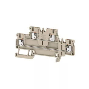   Bloc de borne cu mai multe etaje A2T 1,5 (0,14–1,5 mm²), 500 V/16 A, bej 2469370000 Weidmüller