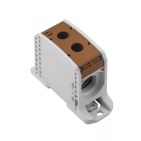   Clemă de legătură pentru cablu principal 1x 185/1x185 mm² (25-185 mm²), maro, WPD 132, 2502780000, Weidmüller