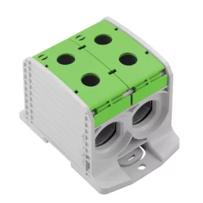   Bornă pentru cablu principal 2x300/2x300 mm² verde-galben WPD 233 2X300/2X300 GN 2502920000 Weidmüller