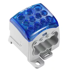   Bloc de borne pentru cabluri principale Weidmüller 1X95/2X35+8X25 albastru WPD 107, 2521730000