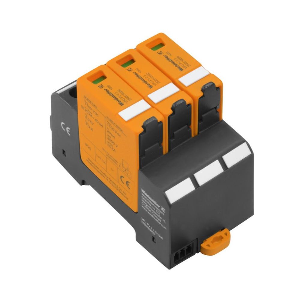 Dispozitiv de descărcare supratensiune Weidmüller VPU PV II 3 1000 2530550000