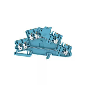   Conector de legătură, A2T 2.5 3C BL albastru 2531510000 Weidmüller